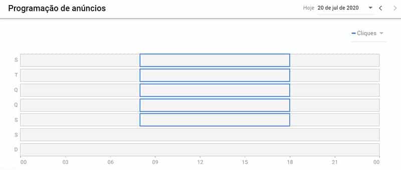 Programação de Anúncios no Google Ads